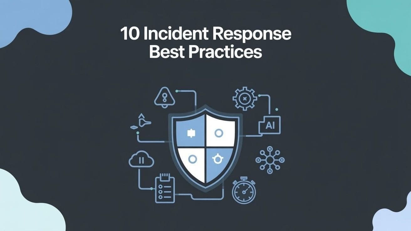 10 Incident Response Best Practices for 2026